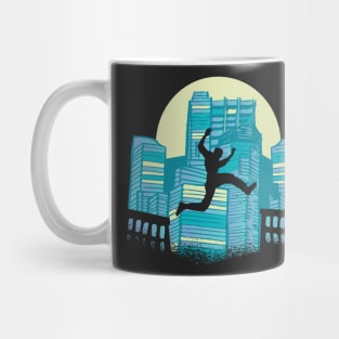 Parkour hobby gift idea Mug